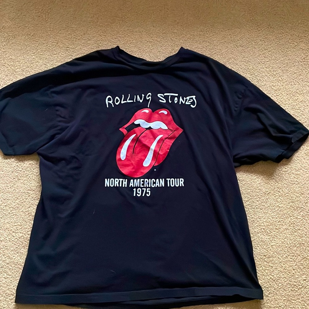 Target The Rolling Stones black graphic tee